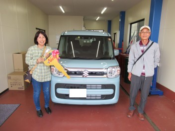 スペーシアご納車